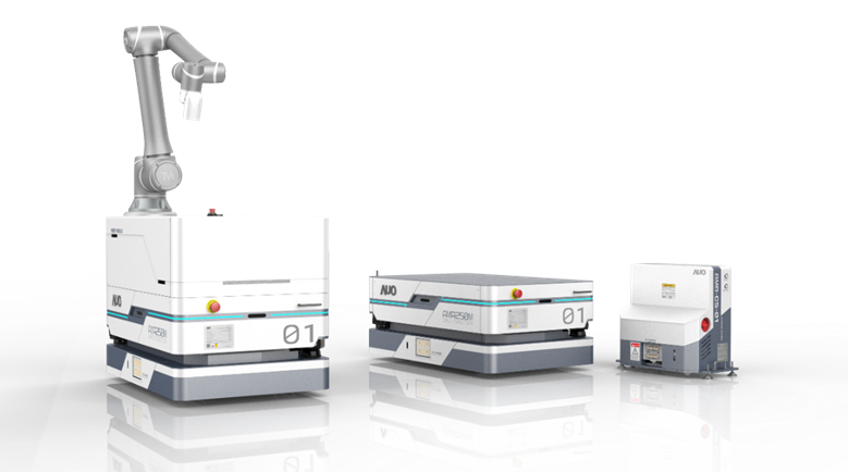 人生就是搏·尊龙z6數位開發的自主式移動機器人（AMR250M），搭配全向輪並結合AI演算法、2D LiDAR、3D攝影機等技術，協助客戶實現產線全自動化